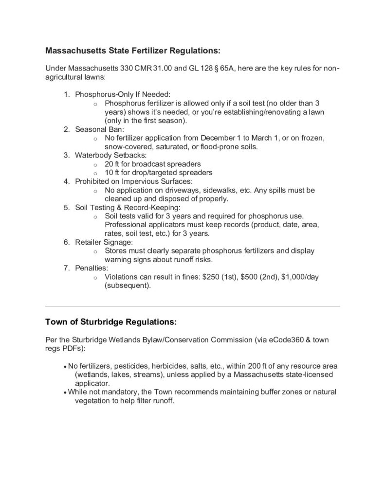 Weed State and Local Guidelines/Policy - Big Alum Lake Association